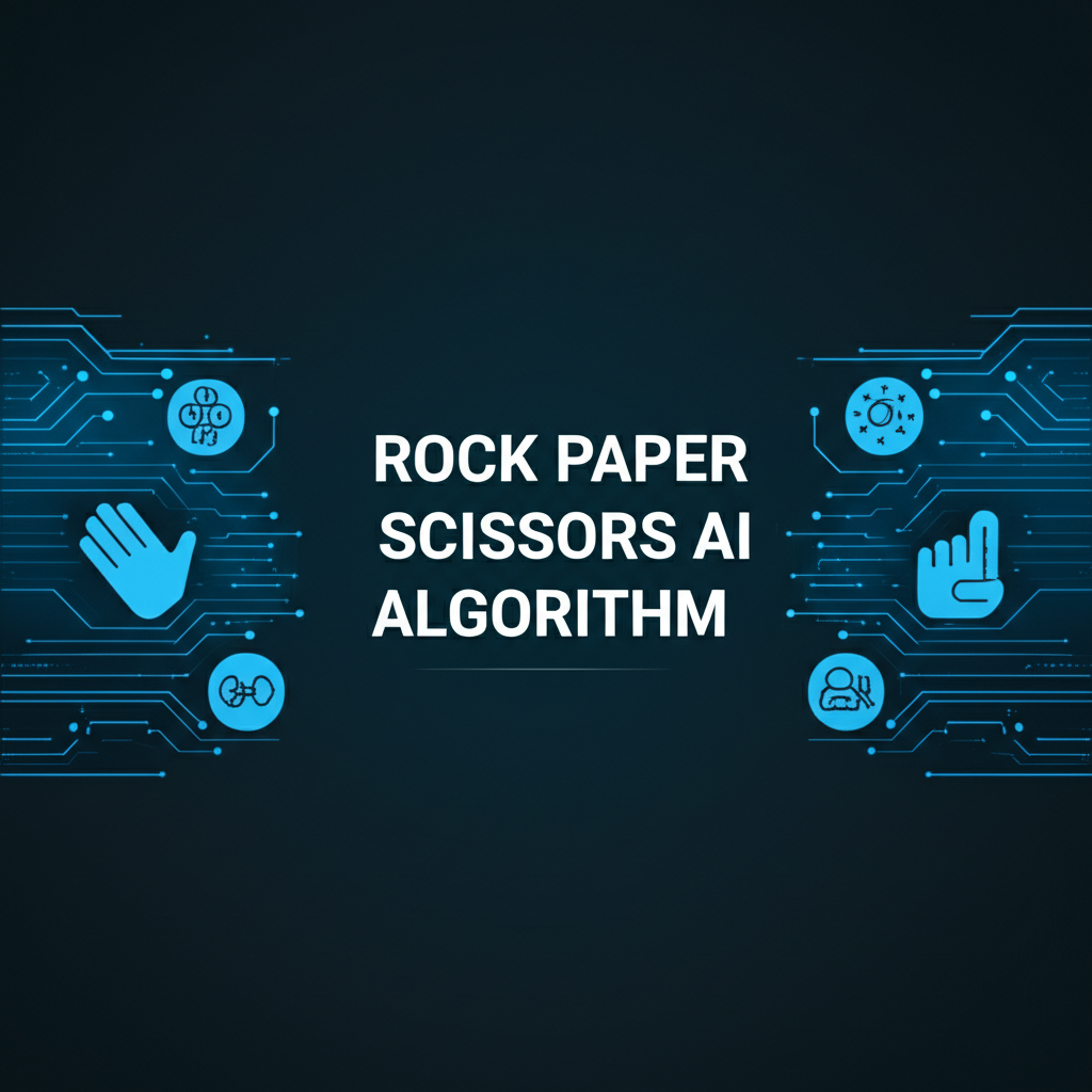 Rock Paper Scissors AI Algorithm working